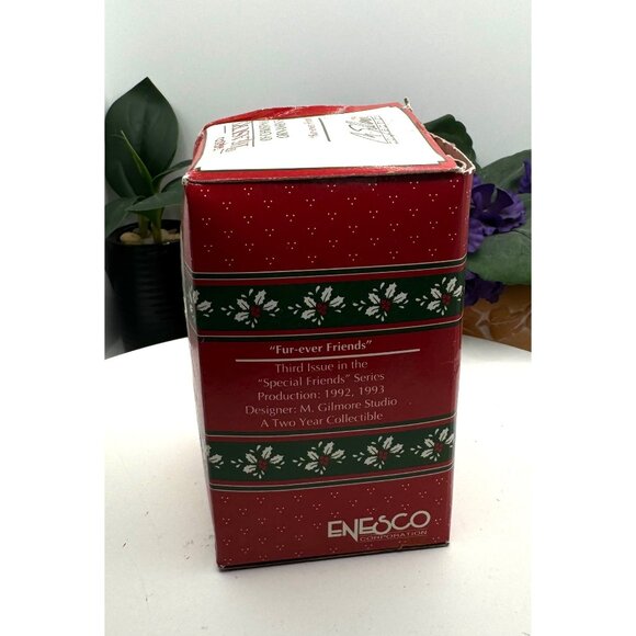 Enesco "Fur-Ever Friends" Third Issue Special Friends Series Christmas Ornament - Picture 7 of 12